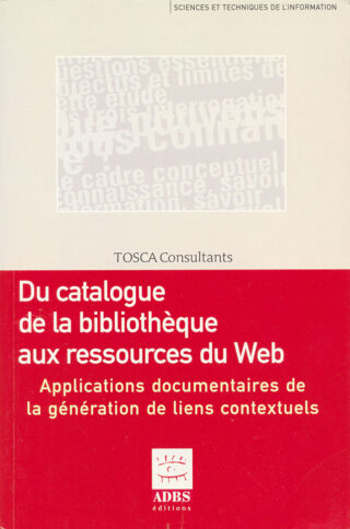 Du catalogue de la bibliothèque aux ressources du Web (première de couverture)