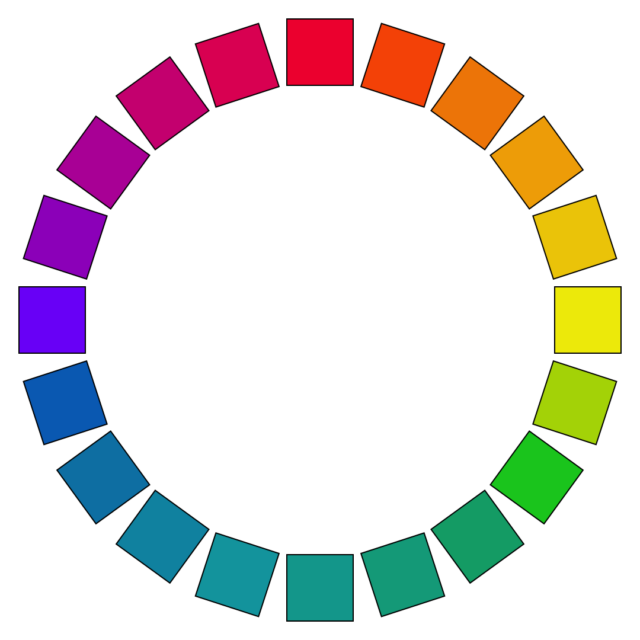 Cercle chromatique de Munsell