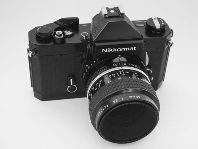 Nikkormat FT2, Micro-nikkor 55 mm f/3,5