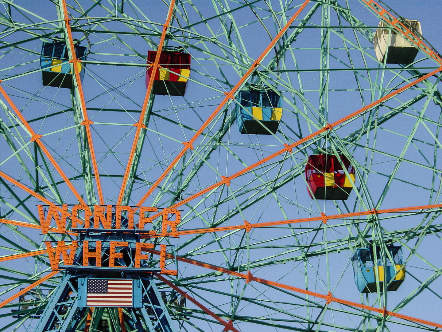 WONDER WHEEL, Coney Island, Brooklyn, 2001